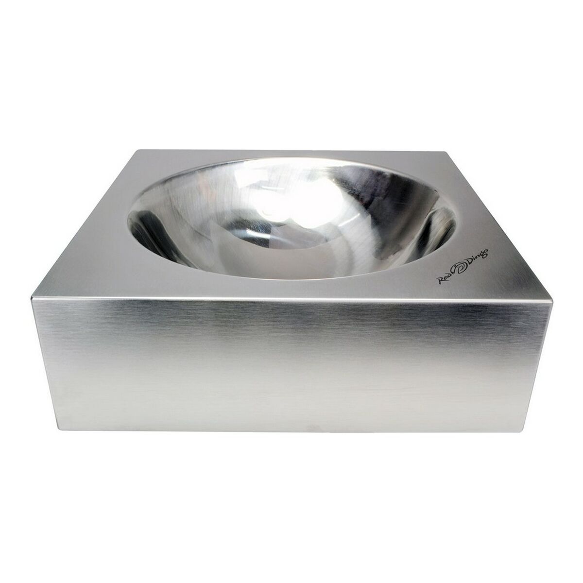 Hundenapf Edelstahl Silber 330 ml Red Dingo-0