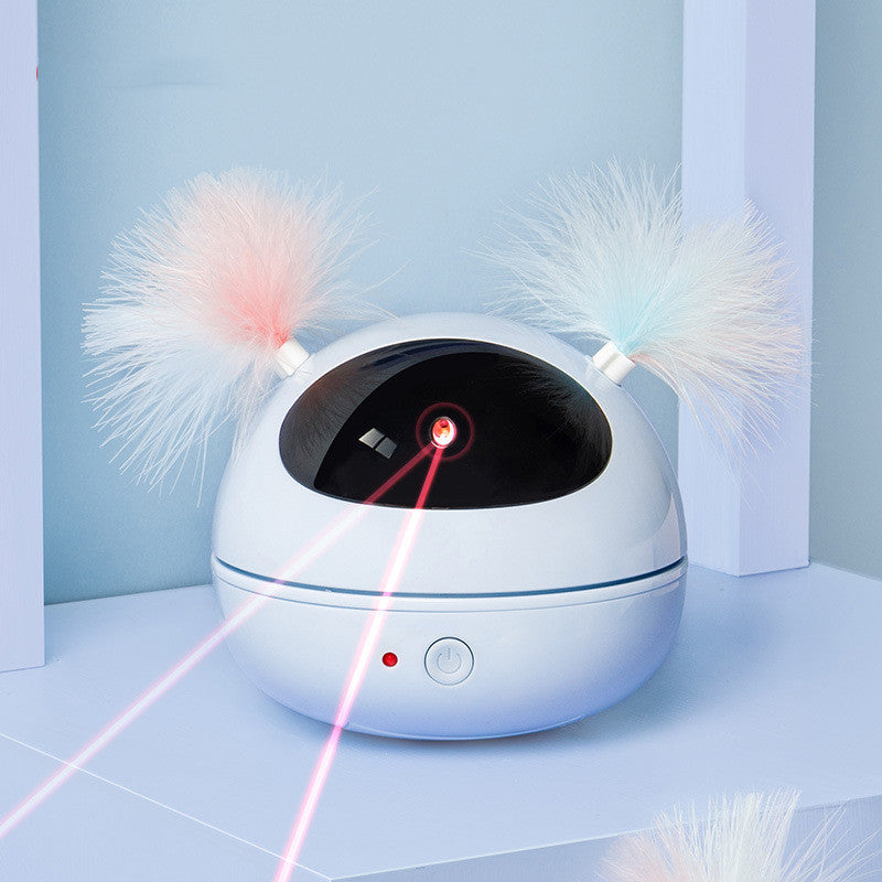 Automatic laser LED cat toy