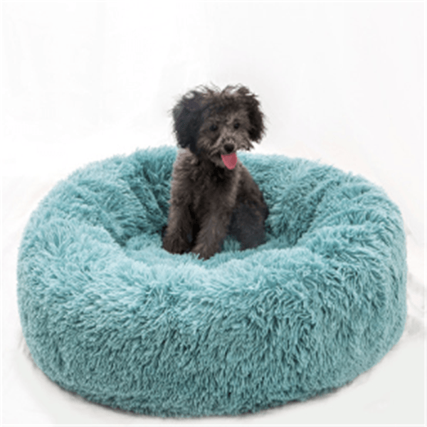 Luxuriously Cozy Round Plush Cat Mattress-15