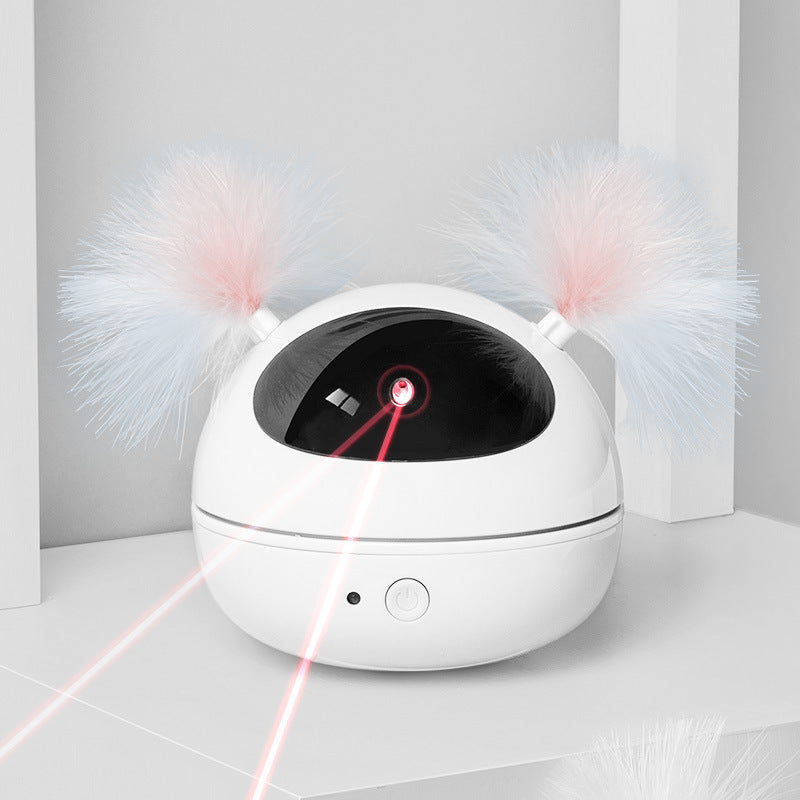 Automatic laser LED cat toy