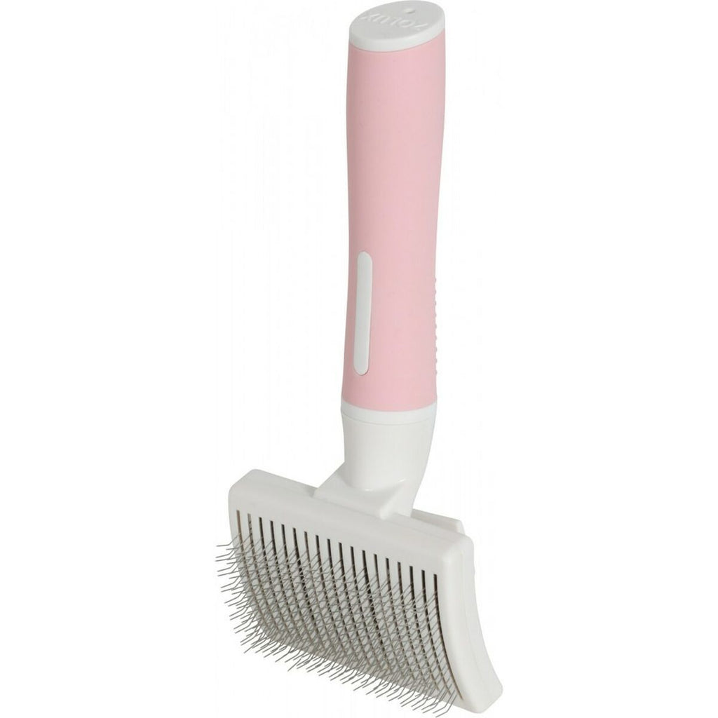 Brush Zolux 550004 Cat Retractable Multicolour Pink Steel Plastic-2
