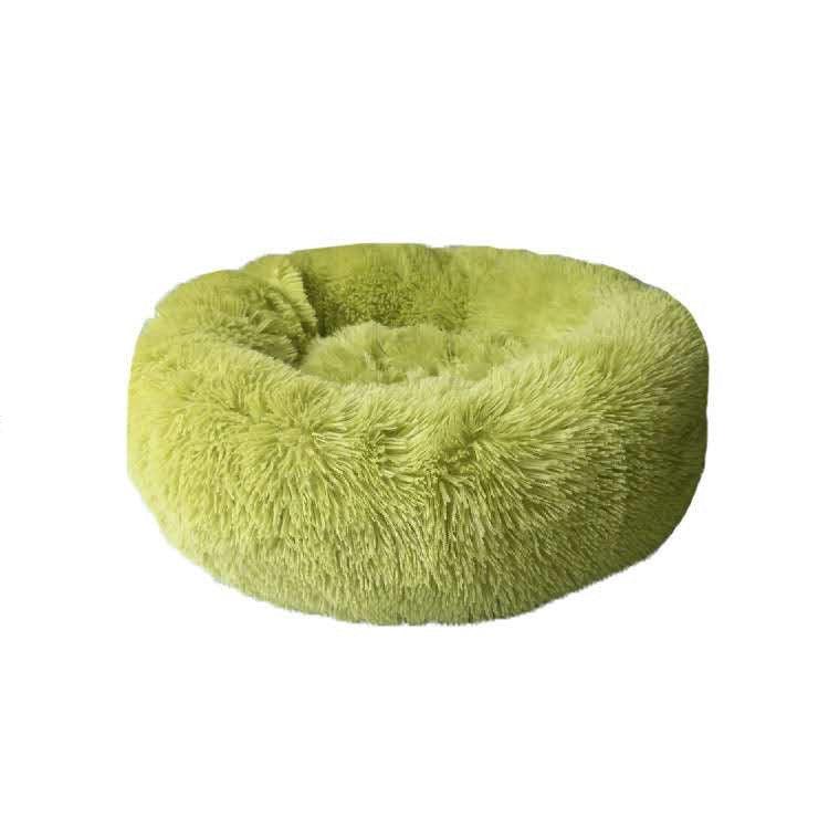 Luxuriously Cozy Round Plush Cat Mattress-14
