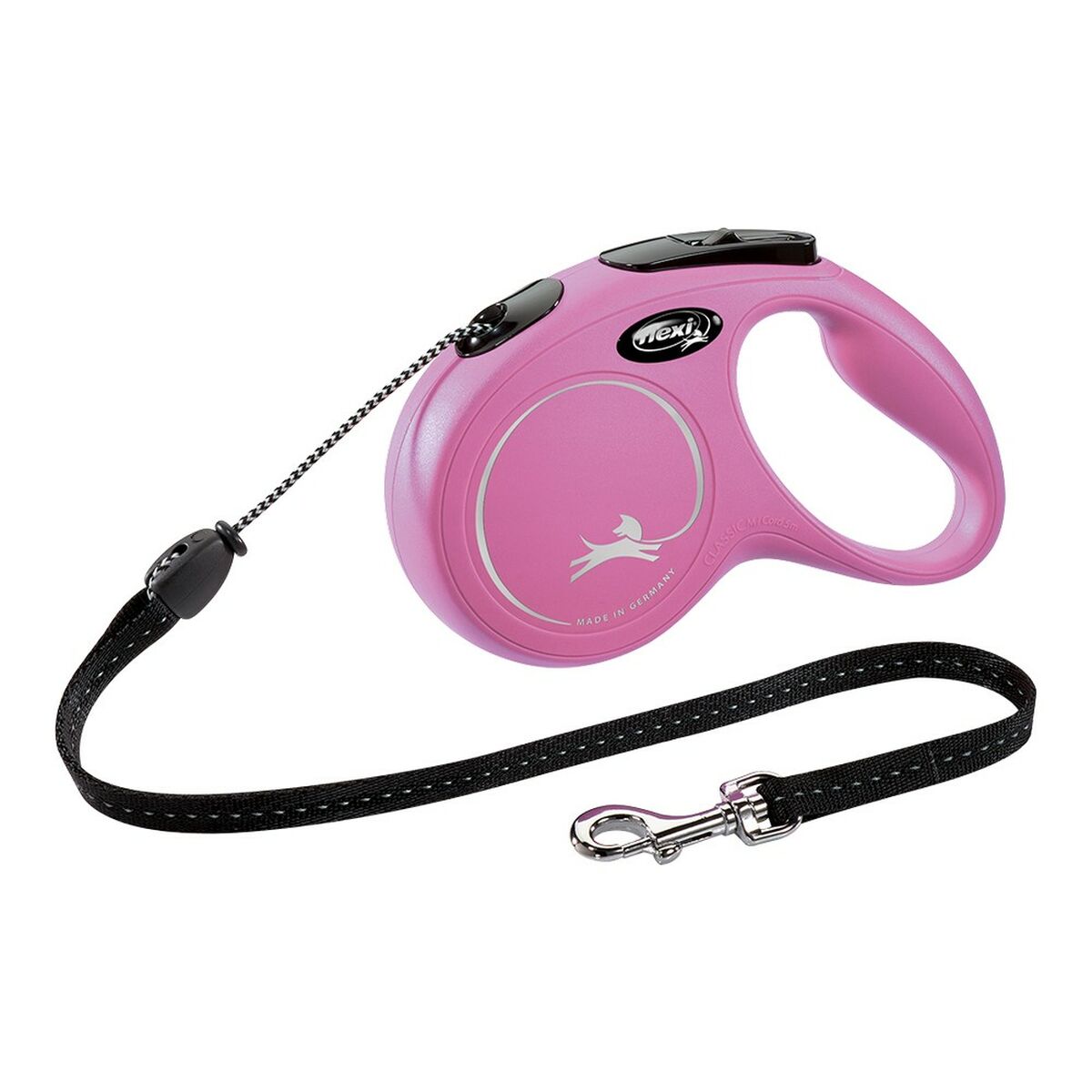 Dog Lead Flexi NEW CLASSIC Pink S-0