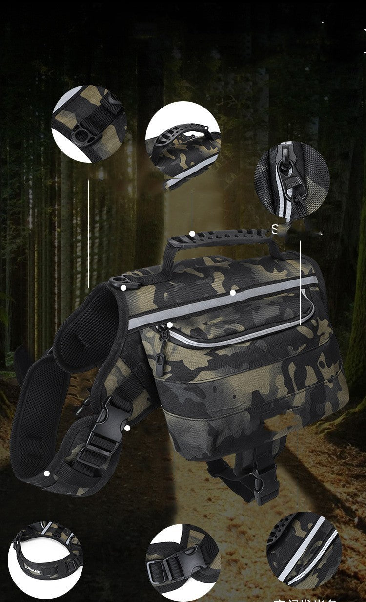 Großer Hunderucksack für den Außenbereich für Haustiere