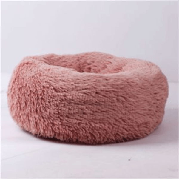 Luxuriously Cozy Round Plush Cat Mattress-4
