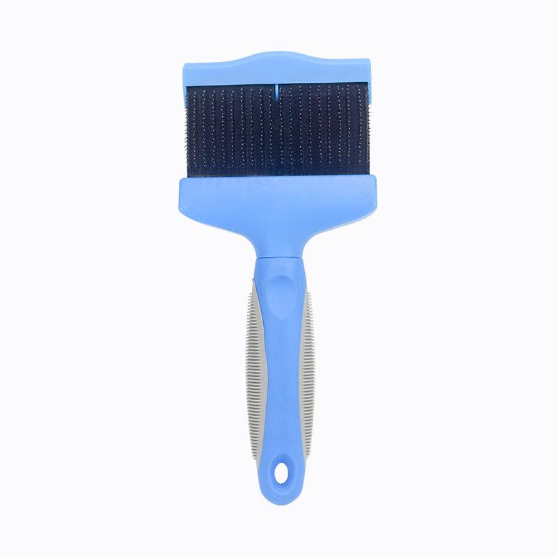 Gentlegroom Pet Self-Cleaning Hair Brush - Double-Sided Soft Comb-6