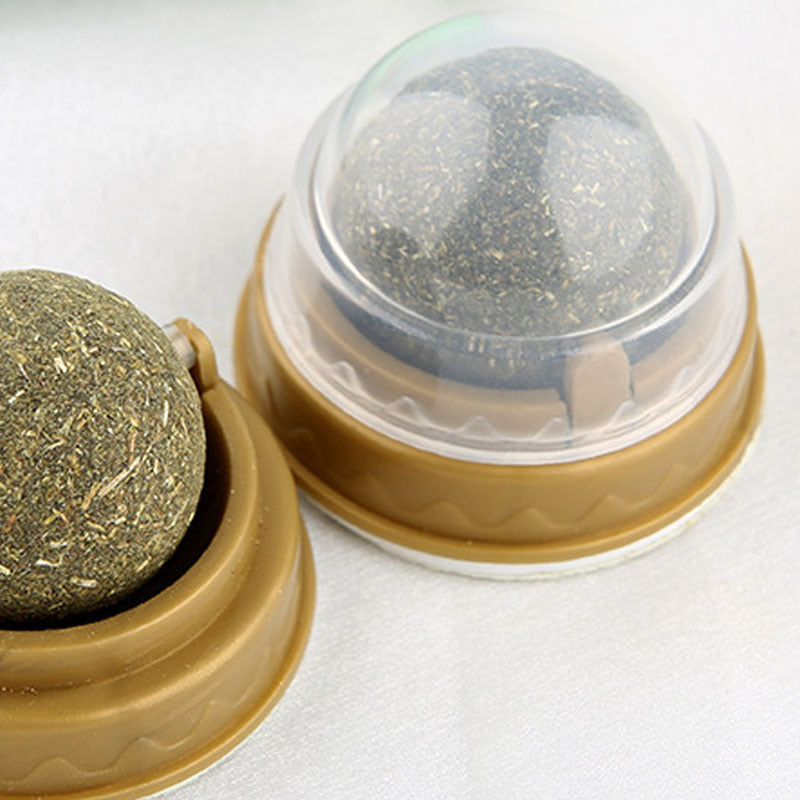 Katzenminze-Bälle Katzenleckerlis Rotierende Backenzahnreinigung