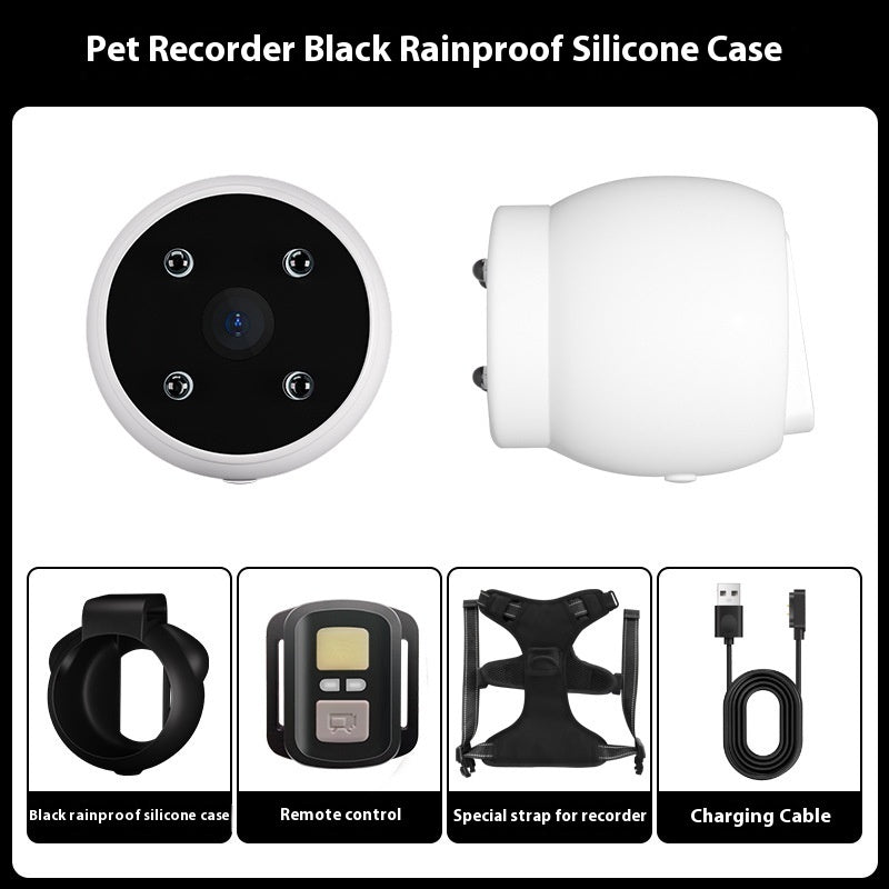 Pets Recorder Tracker Collar Dogs And Cat