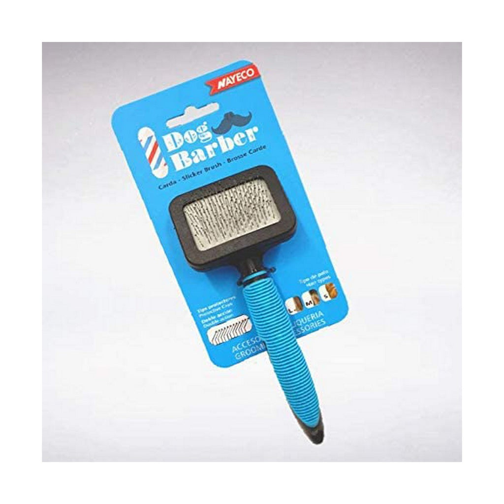 Dog Brush Nayeco Blue-8