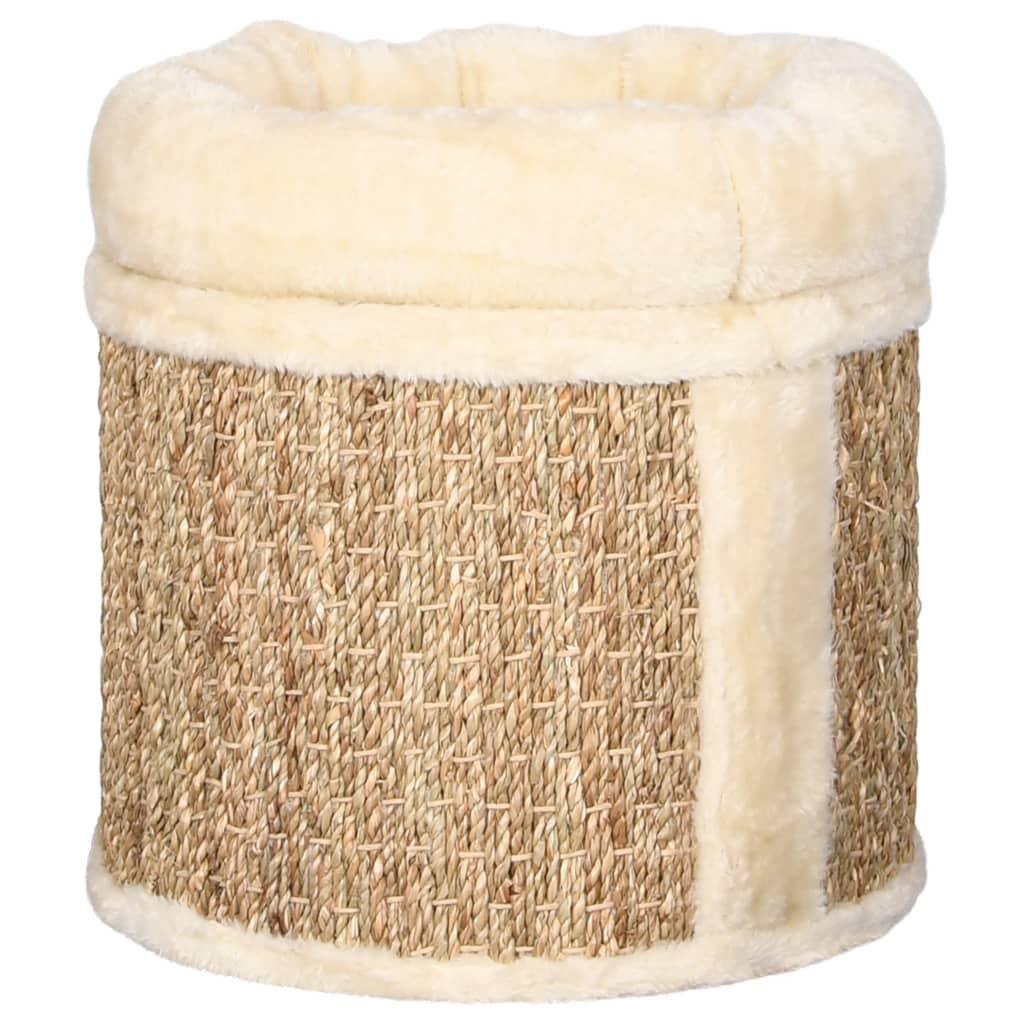 Cat House with Luxury Cushion 33 cm Seagrass-2