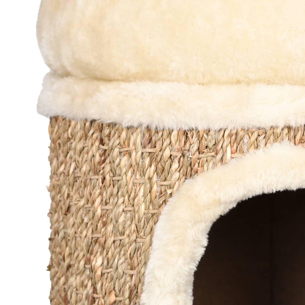 Cat House with Luxury Cushion 33 cm Seagrass-3