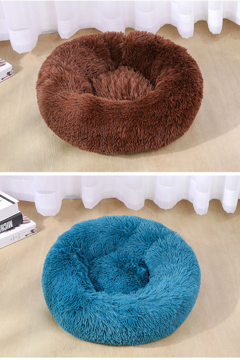 Warm Plush Pet Bed