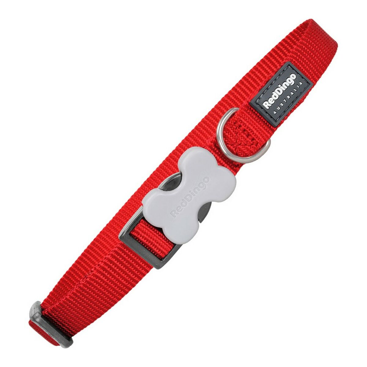Hundehalsband Red Dingo Smooth Red 41-63 cm-0
