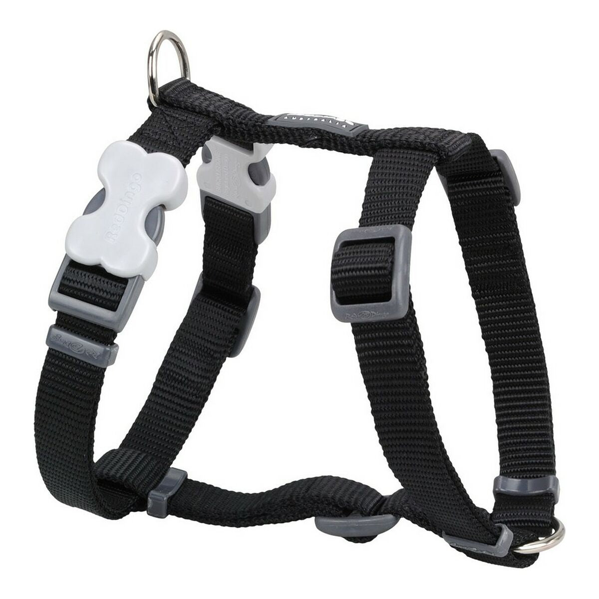 Dog Harness Red Dingo Smooth 25-39 cm Black-0