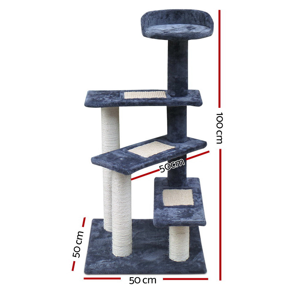 Post Scratcher Tower for Cats-1
