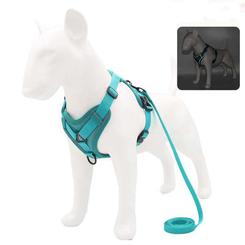 Reflective Vest-Style Harness for Small to Medium Dogs-1