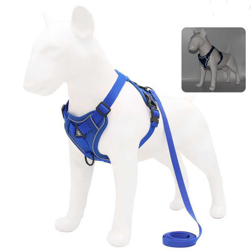 Reflective Vest-Style Harness for Small to Medium Dogs-2