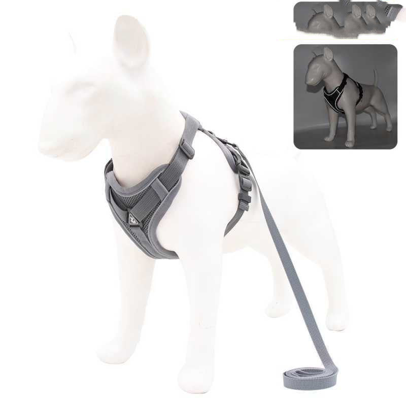 Reflective Vest-Style Harness for Small to Medium Dogs-5