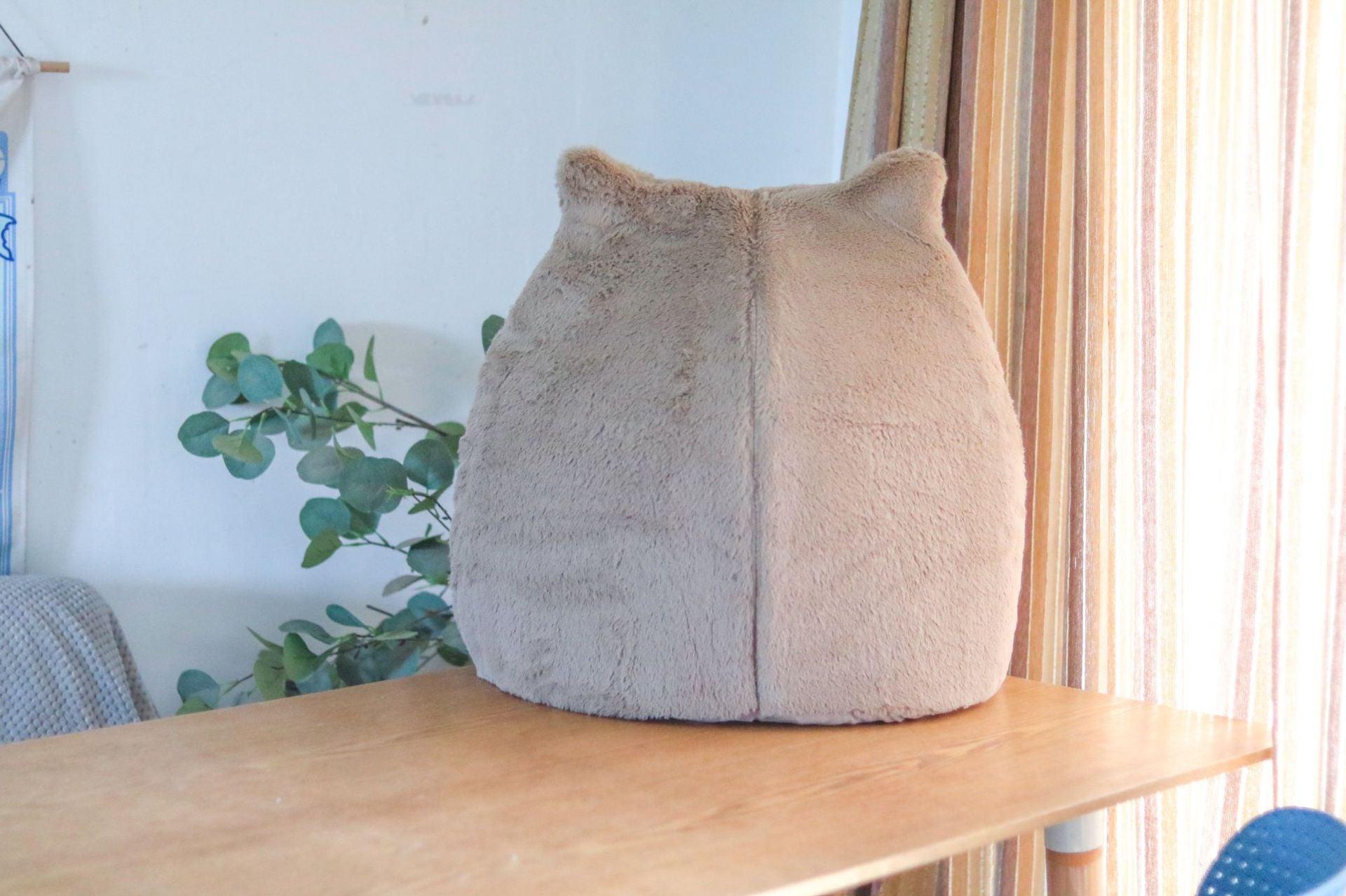 Cozy Retreat: Removable And Washable Semi-Closed Cat Bed For Autumn And Winter-2