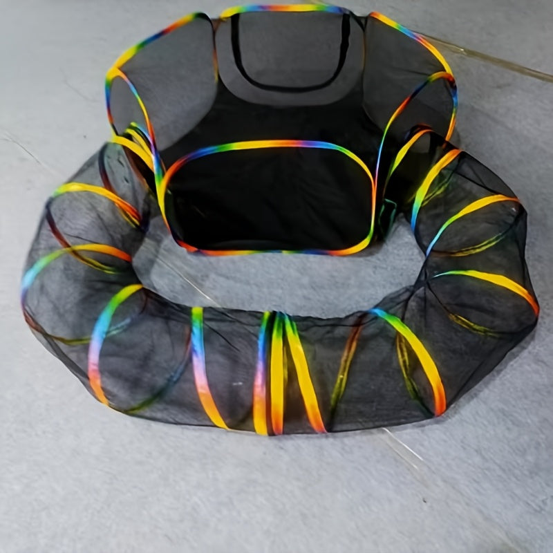 Tunnel Tent Playpen for Cats & Small Pets-3