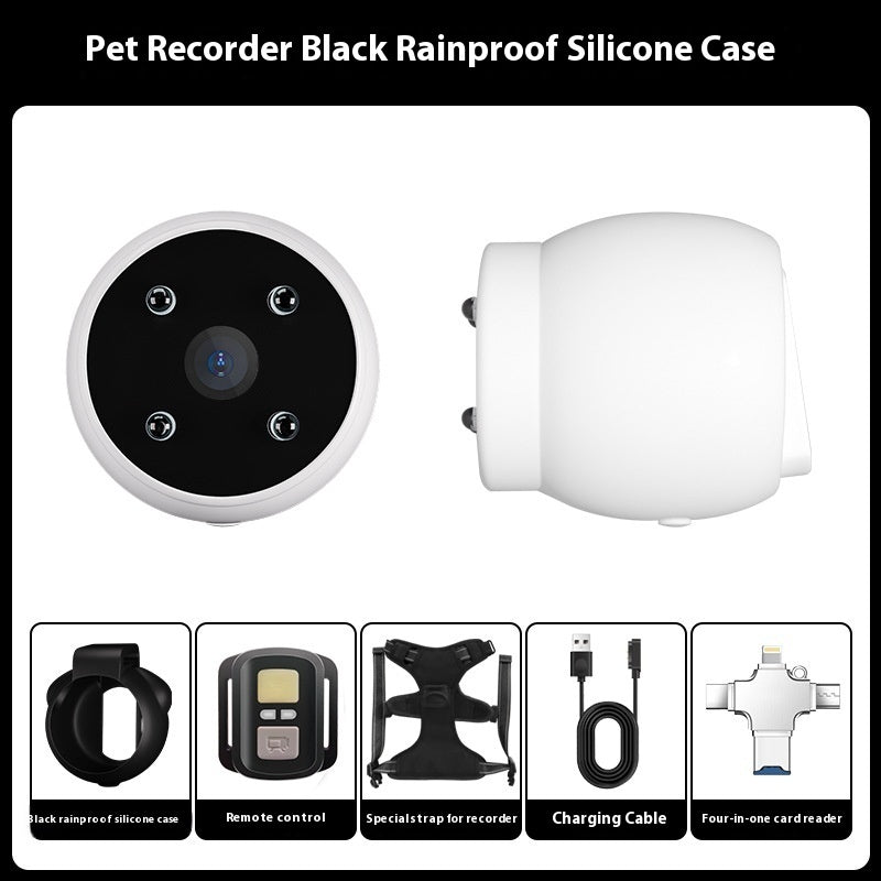 Pets Recorder Tracker Collar Dogs And Cat