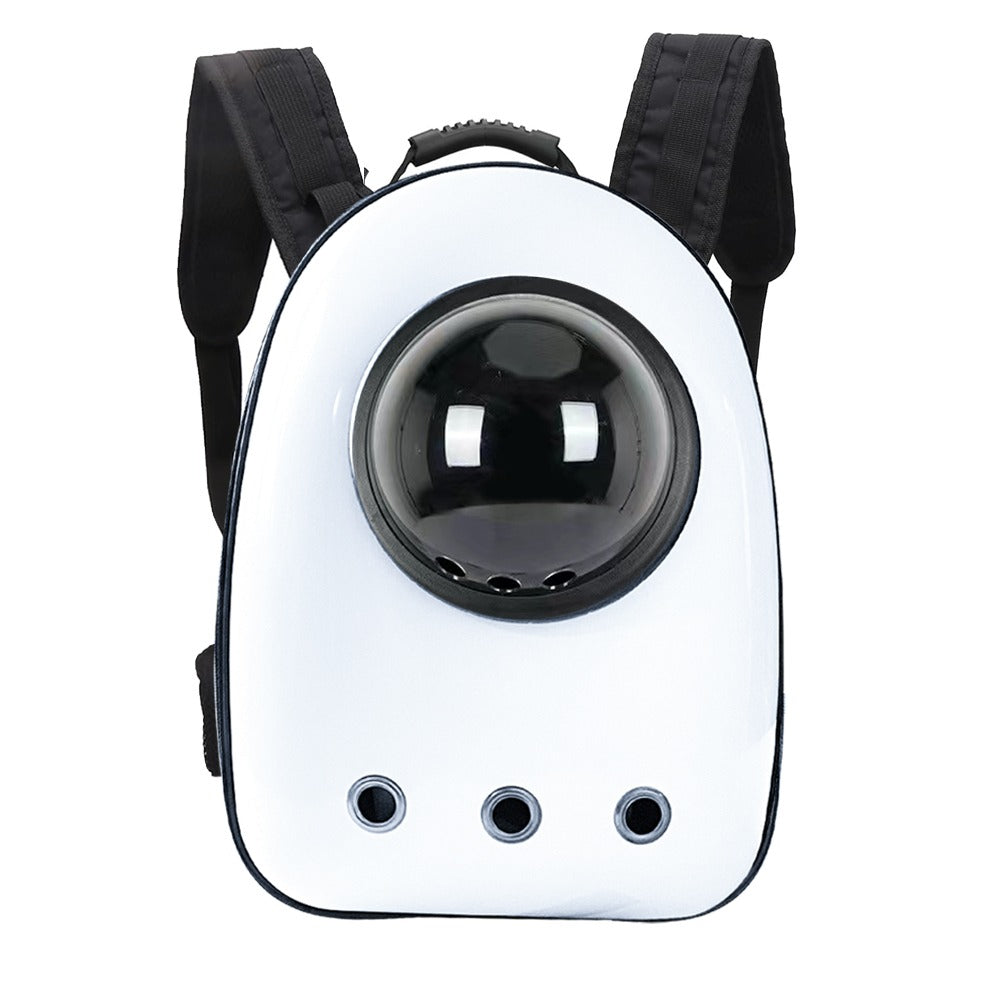 Pet Backpack, White-0