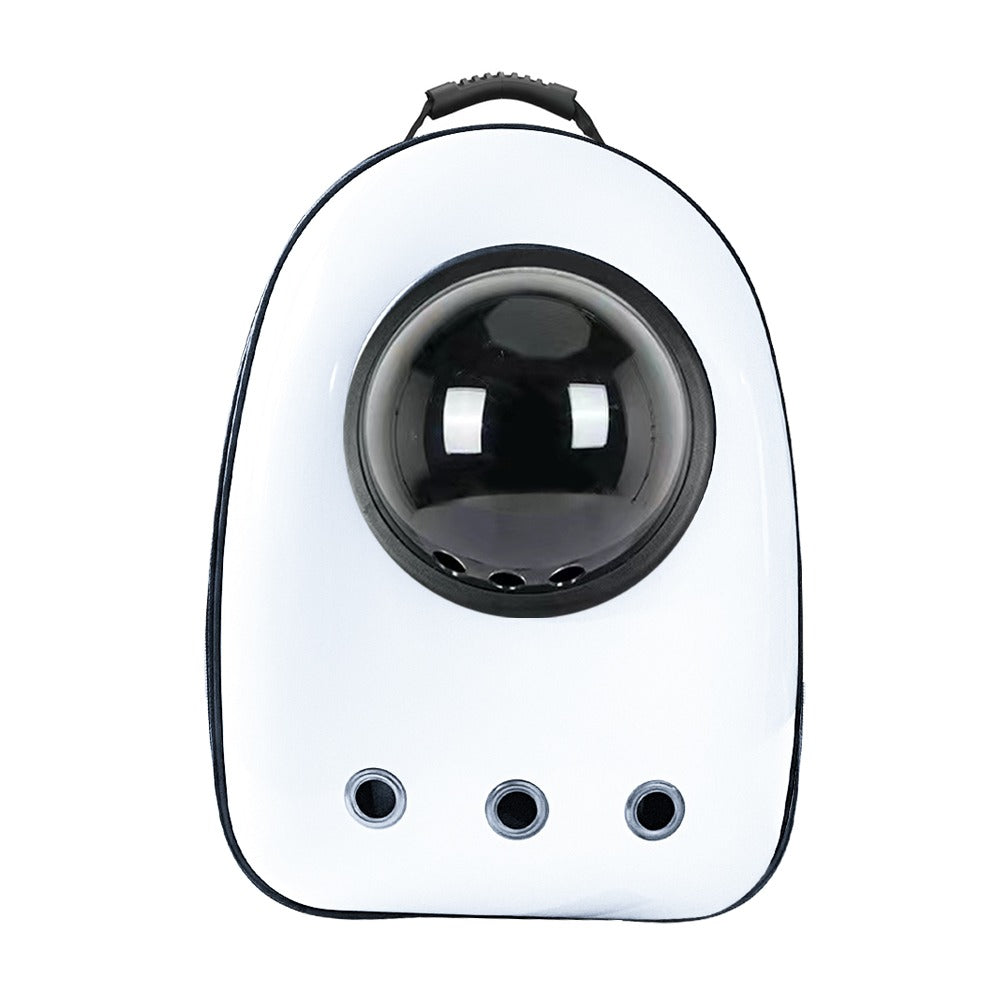 Pet Backpack, White-1
